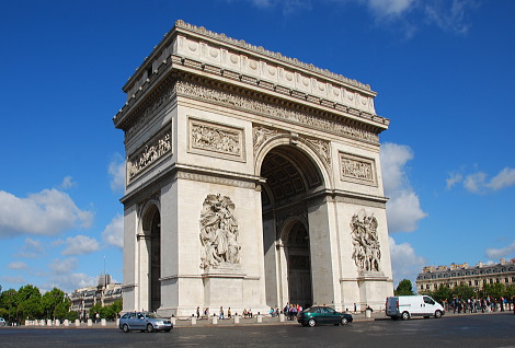 パリ エトワール凱旋門