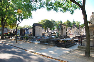 モンパルナス墓地の中