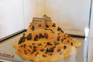 モン・サン・ミシェルの内部・昔の模型