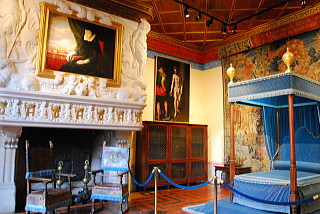 ロワールの古城巡り・シュノンソー城の内部