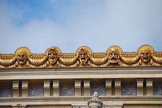 パリ・オペラ座、外装の装飾