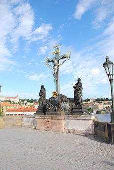 プラハ・カレル橋の聖人像