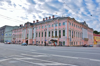 サンクトペテルブルグ ストロガノフ宮殿