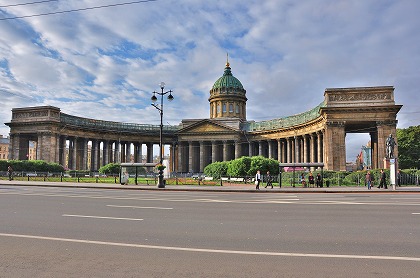 サンクトペテルブルグ カザン大聖堂