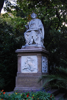 フランツ・シューベルト像